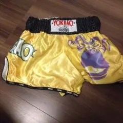 YOKKAO ムエタイパンツ イエローレディースМサイズ