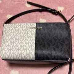 MICHAEL KORS ショルダーバッグ ホワイト/ブラック