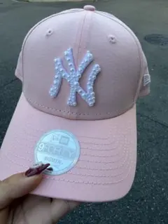 ニューエラ 9FORTY デコキャップ ジュエル 誕生日 プレゼント NY 白