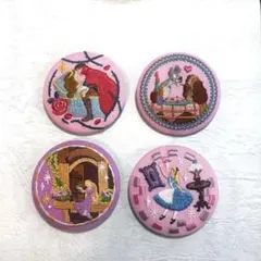 ディズニー Disney 刺繍缶バッジ