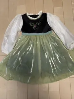 150 アナと雪の女王　アナ　ドレス　コスプレ
