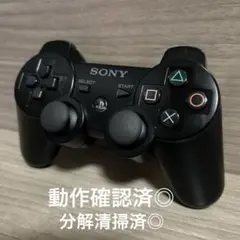 動作確認済◎プレステ3DUALSHOCK 3 ワイヤレスコントローラーブラック㉘