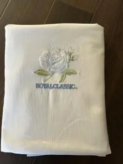 ROYAL CLASSIC ロイヤルクラッシック　刺繍シングルシーツ