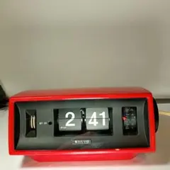 SANYO パタパタ時計 T-100 ジャンク品。時間のほうの表示動作に難あり
