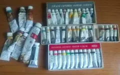 絵具 画材関連セット ホルベイン クサカベ ツール 出品物は画像の通り