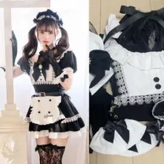 エンブレムリボンフレンチメイド ピンク Malymoon/マリームーン