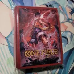 【新品未使用】リミテッドカードスリーブ ルフィ②【ワンピースカード】