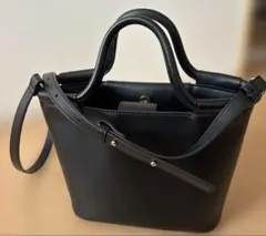 LE TALON ショルダーバッグ　ハンドバッグ　ブラック