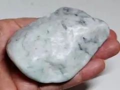 ［コバルト色×ラベンダー色×水色］　トリカラー糸魚川翡翠141g ヒスイ　ひすい コバルト色×ラベンダー色×水色］ トリカラー糸魚川翡翠141g ヒスイ