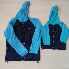 Laundryウィンドブレーカー　Ｍサイズと120のセット　親子コーデ