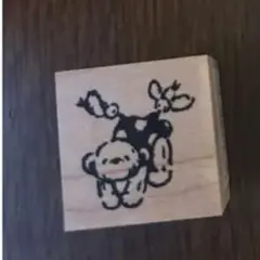 PEPINさんスタンプ　はんこ2セット　アクリルキーホルダーセット