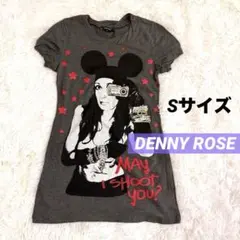 DENNY ROSE 半袖Tシャツ ラインストーン フォトプリント Y2Kのサムネイル