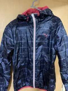 Puma ウィンドブレーカー ネイビー/ピンク　レディース