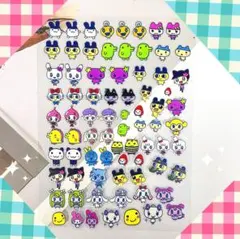 【お急ぎ便⭐️無料】大容量　たまごっちのネイルシール　少しぷっくりシール