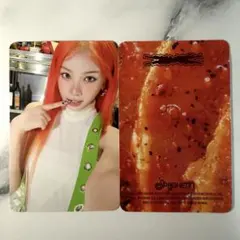 lesserafim SPAGHETTI チェウォン 封入トレカ