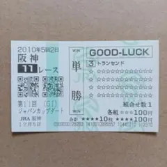 2026年最新】馬券 ジャパンカップの人気アイテム - メルカリ