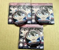 名探偵コナン　プラザ　ジュエリー缶バッジ　江戸川コナン　3点セット