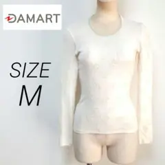 【美品】DAMART ダマール フロッキー プリント インナー