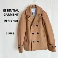 ESSENTIAL GARMENT ショートPコート　S キャメル　ウールのサムネイル