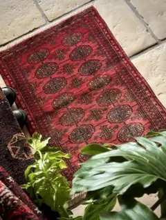 トライバルラグ　ヴィンテージラグ　バルーチ族　トルクメン　プリミティブアート