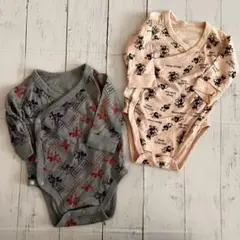 UNIQLO ベビー 肌着 ロンパース 60cm 2枚セット　ディズニーミニー