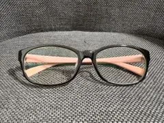 JINS メガネ（伊達メガネ）　ピンクフレーム