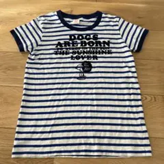 DENIM DUNGAREE スヌーピー　コラボ　Tシャツ　160cm
