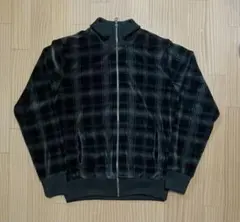 zaraチェック柄ジップアップジャケット