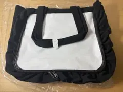 【痛バ】ザッカマートコーデュロイA4トートバッグ　黒