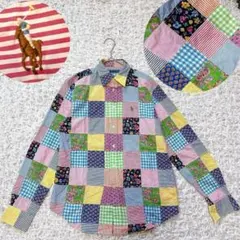 RalphLauren ラルフローレン パッチワークシャツ マルチカラー 9 