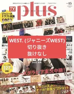 TVガイドplus  vol.45 WEST. (ジャニーズWEST)