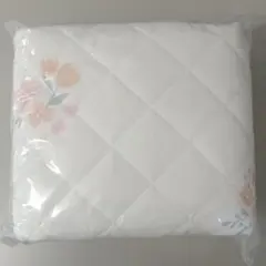 ほんのり冷感フラワープリント敷きパッド シングル 100×200cm ピンク花柄のサムネイル