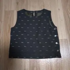 【休日セール】パルティクラール　ベスト　ジレ　グリーン　レディース　フリー