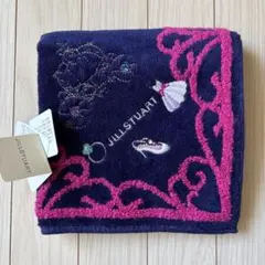 【新品未使用】JILLSTUART 刺繍入り タオルハンカチ