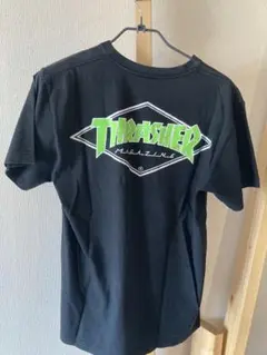 THRASHER マークゴンザレスポケット付き Tシャツ 黒