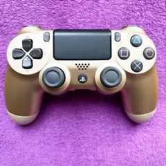 PS4 コントローラー 純正 限定カラー ゴールド G1r-6 【超美品】
