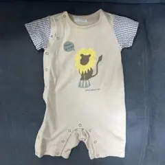 bebe ライオン柄 ロンパース