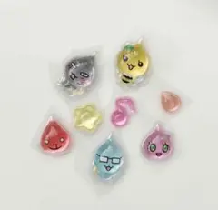 正規品　ボンボンドロップシール　ミニ　しずくちゃん　しずくの森のなかまたち