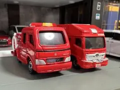トミカ　消防　ポンプ車　工作車　セット　まとめ