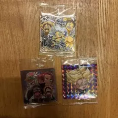 ワンピース・ドラゴンボール ホロステッカー 3枚セット