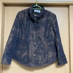 ミセス　シニア　ダークブラウン 中綿ジャケット