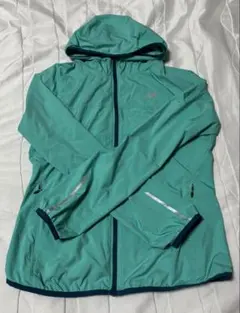 New Balance ターコイズ ウィンドブレーカー レディース　Mサイズ