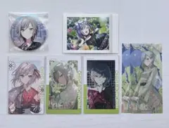 そ*ら様 プロセカ 日野森志歩 グリッター缶バッジ エピカ 箔押し クリアしおり