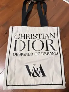 新品！Dior トートバッグ　博物館 V&A 美術館　限定　エコバッグ　非売品
