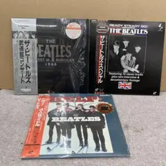 赤盤3枚セット】The Beatles 国内盤LPレコード（歌詞カード内袋付