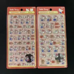 m*様 正規品　ボンボンドロップシール　第一弾　キティ　レッド　赤