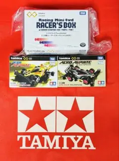 未開封 トミカ ミニ四駆 レーサーズボックス エアロアバンテ 2色のサムネイル