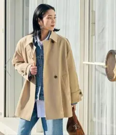 最終！グリーンレーベルテントライン ミドル コート -撥水-