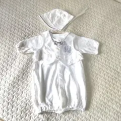 セレモニードレス 男の子 お宮参り 退院 ドレス ベスト 帽子 3点セット
