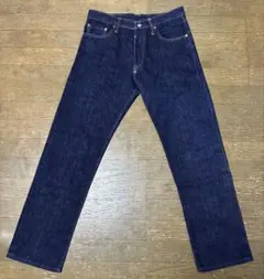 15oz 児島ジーンズ 32 スリムストレートデニム インディゴ 赤耳 - メルカリ